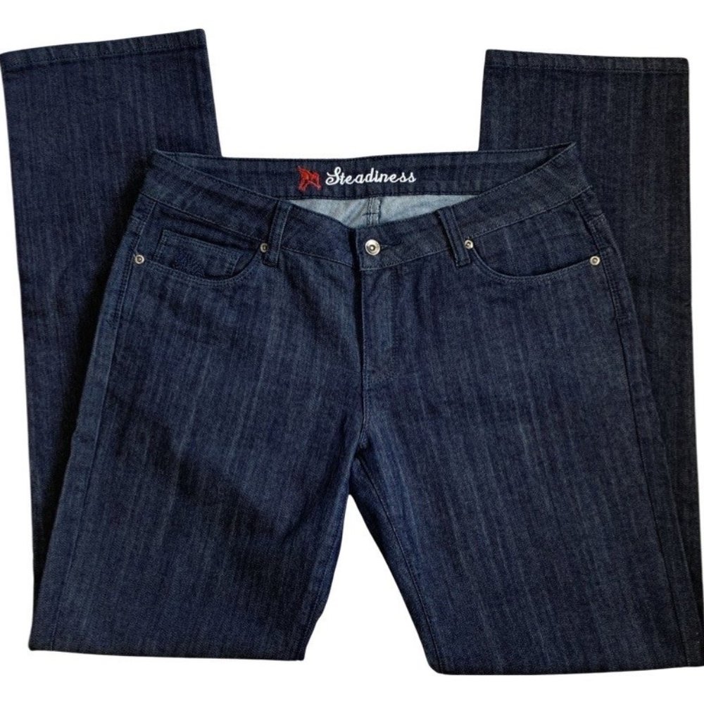 NWOT STEADINESS Jeans Straight Leg (32)